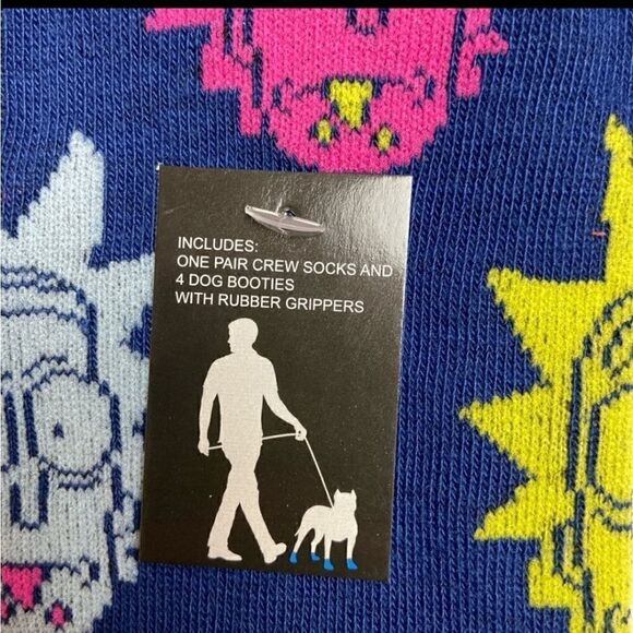 Rick and Morty Novelty Socks and Booties - Picture 4 of 5